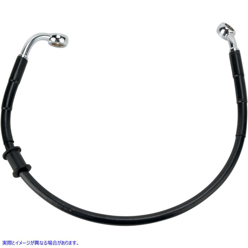 取寄せ ステンレススチールブレーキラインキット ドラッグスペシャリティーズ Brake Line - Rear - Black 1741-2925 17412925