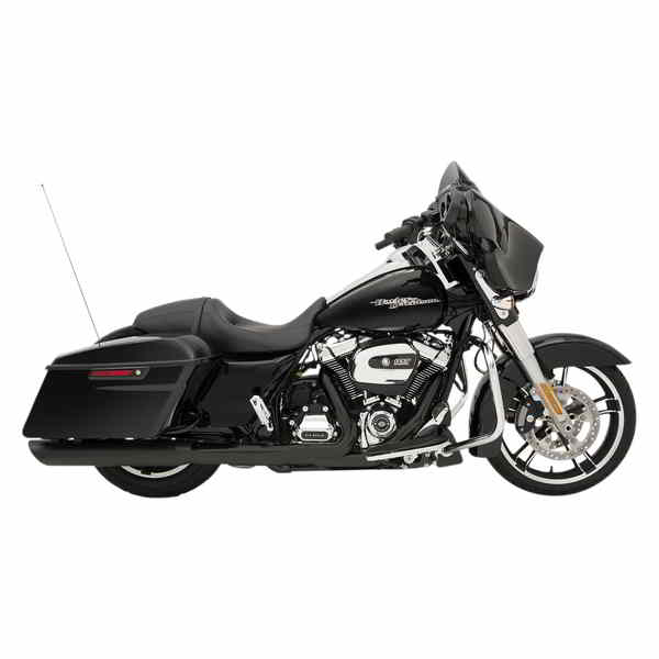 取寄せ スラッシュダウンスリップオンマフラー ドラッグスペシャリティーズ 4 Slashdown Slip-On Mufflers - Black 1801-1190 18011190