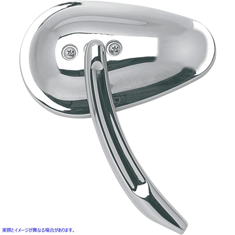 取寄せ ビレットティアドロップミラー ドラッグスペシャリティーズ Tear Drop Mirror - Left 1901-1901 19011901