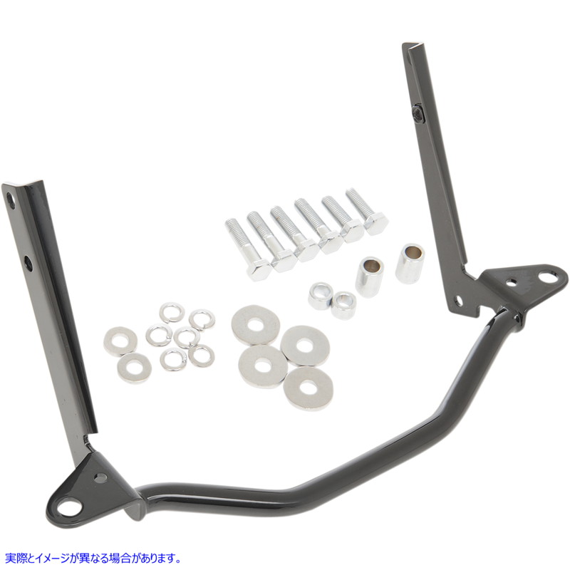 取寄せ スポットライトバー ドラッグスペシャリティーズ Spotlight Mount - Black - '00-'17 FLST 2001-0804 20010804