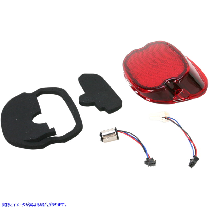 取寄せ 控えめなテールライトを導いた ドラッグスペシャリティーズ Taillight - Bottom Tag Light - Red 2010-0773 20100773