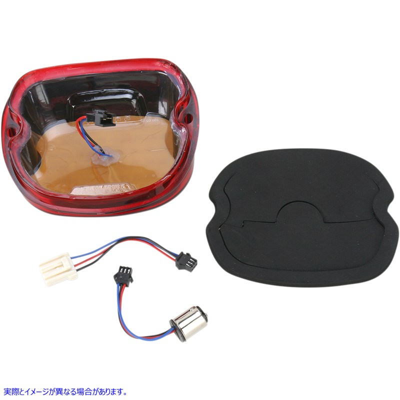 取寄せ 控えめなテールライトを導いた ドラッグスペシャリティーズ Taillight - Red 2010-0774 20100774