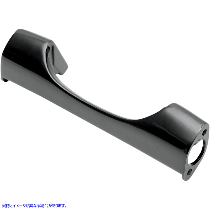 取寄せ 8-1/4短いターン信号取り付け括弧 - グロスブラック ドラッグスペシャリティーズ Rear Turn Signal Mount - Black FLHT 2020-0566 20200566