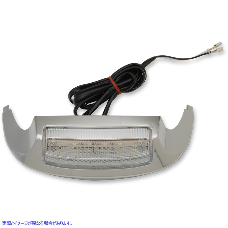 取寄せ フロントフェンダーチップLEDライト ドラッグスペシャリティーズ Front Fender Tip Light - '14-'22 FLT - Clear 2040-1964 20401964