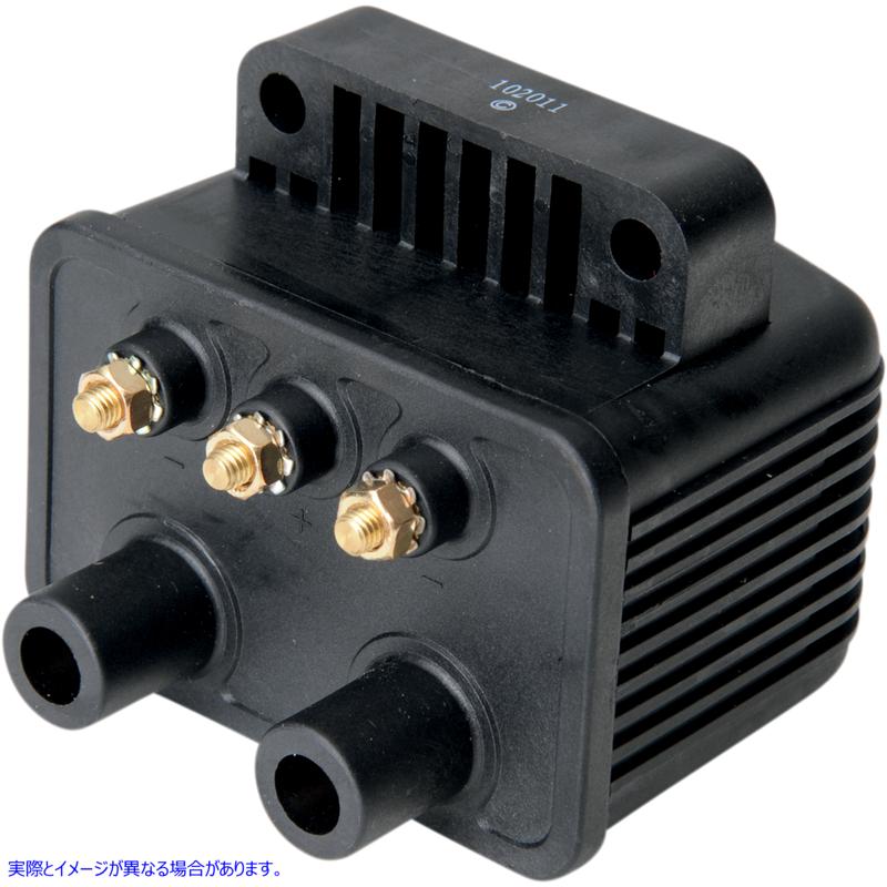 取寄せ シングルファイアとデュアルファイアイグニッションコイル ドラッグスペシャリティーズ Single-Fire Ignition Coil - Harley Davidson - Black 2102-0226 21020226