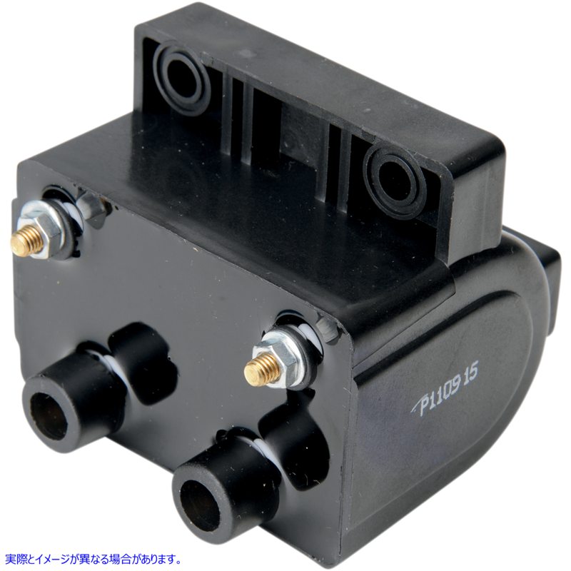 取寄せ シングルファイアとデュアルファイアイグニッションコイル ドラッグスペシャリティーズ Dual-Fire Ignition Coil - Harley Davidson - Black 2102-0227 21020227