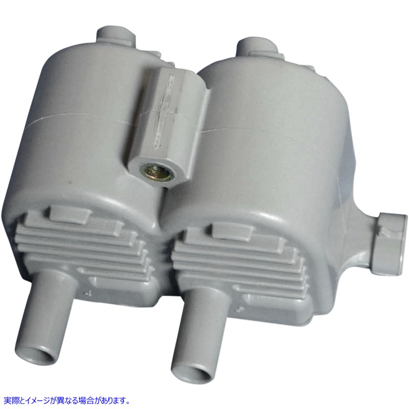 取寄せ シングルファイアとデュアルファイアイグニッションコイル ドラッグスペシャリティーズ Dual-Fire Ignition Coil - Harley Davidson - Gray 2102-0359 21020359