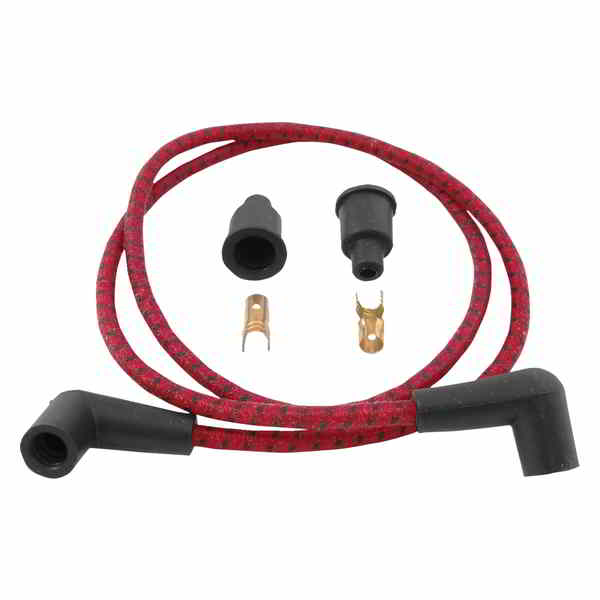 取寄せ ドラッグスペシャリティーズ WIRES RED/BLK BRAID 21040398
