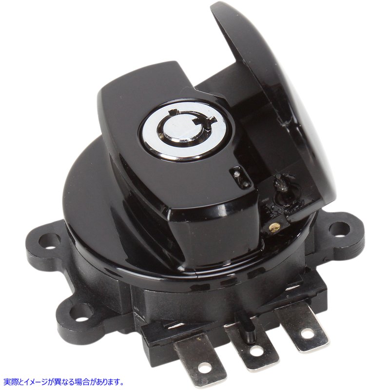 取寄せ サイドヒンジイグニッションスイッチ ドラッグスペシャリティーズ Side Hinge Ignition Switch - Gloss Black 2106-0225 21060225