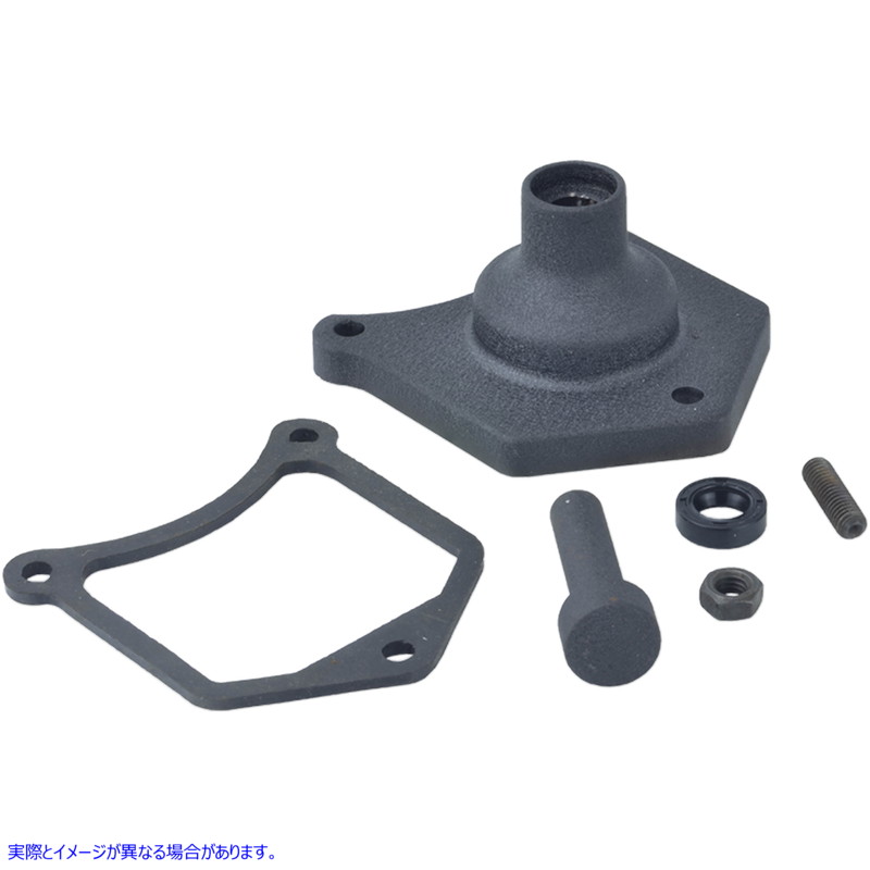 取寄せ ソレノイドエンドカバー/スターターボタン ドラッグスペシャリティーズ Solenoid End Cover - Starter Button - Black Wrinkle 2110-0993 21100993
