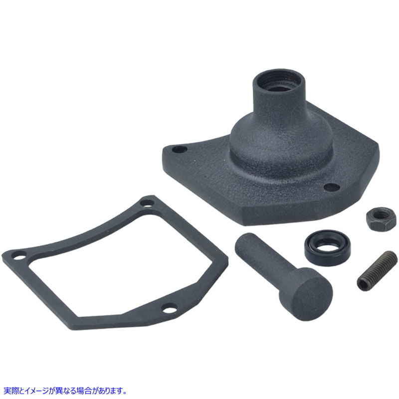 取寄せ ソレノイドエンドカバー/スターターボタン ドラッグスペシャリティーズ Solenoid End Cover - Starter Button - Black Wrinkle 2110-0997 21100997