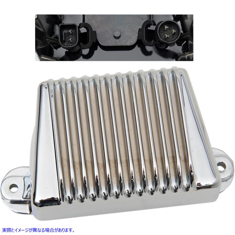 取寄せ ソリッドステートレギュレーター ドラッグスペシャリティーズ Regulator - FL '06-'08 - Chrome 2112-0787 21120787