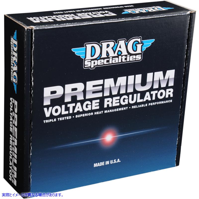 取寄せ ソリッドステートレギュレーター ドラッグスペシャリティーズ Regulator - FLT '09-'16 - Black 2112-0793 21120793