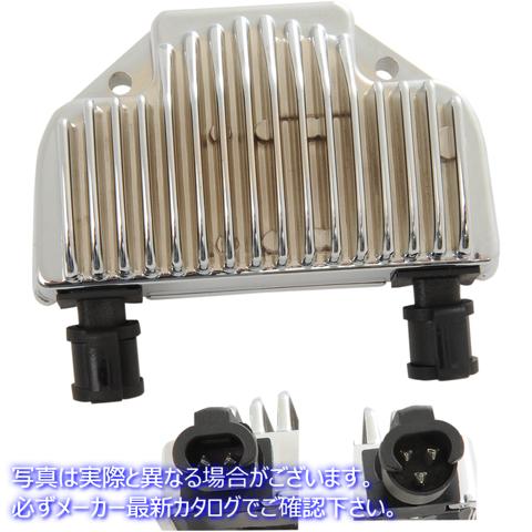 取寄せ ソリッドステートレギュレーター ドラッグスペシャリティーズ Regulator FXD '08-'16 - Chrome 2112-0797 21120797