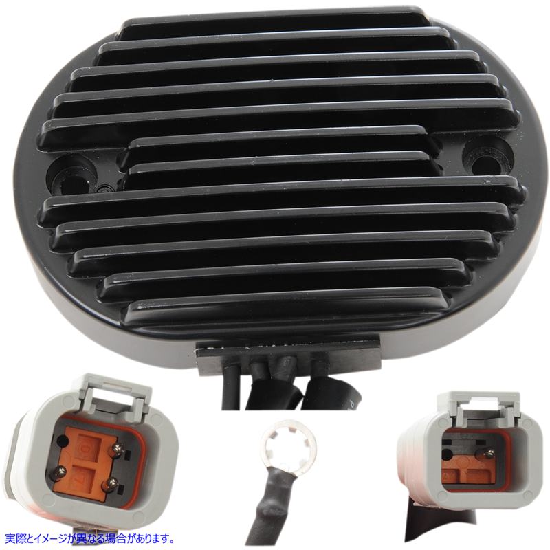 取寄せ ソリッドステートレギュレーター ドラッグスペシャリティーズ Regulator - FX/FLST - '07 - Black 2112-0809 21120809