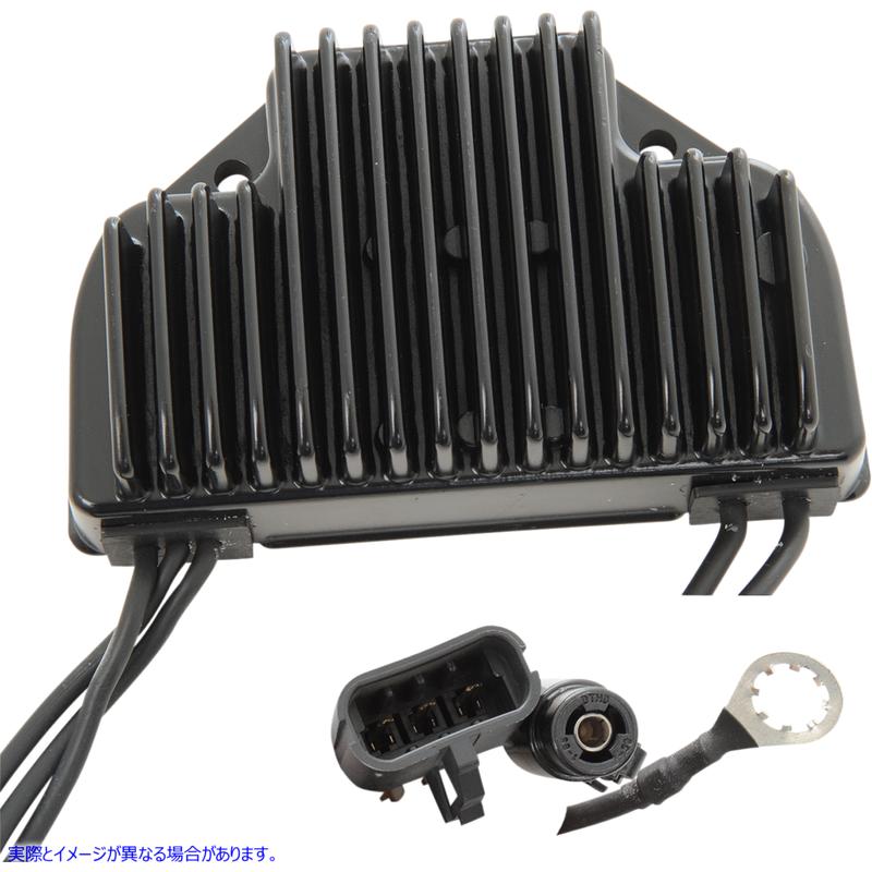 取寄せ ソリッドステートレギュレーター ドラッグスペシャリティーズ Regulator V-Rod '02-'07 - Black 2112-0833 21120833