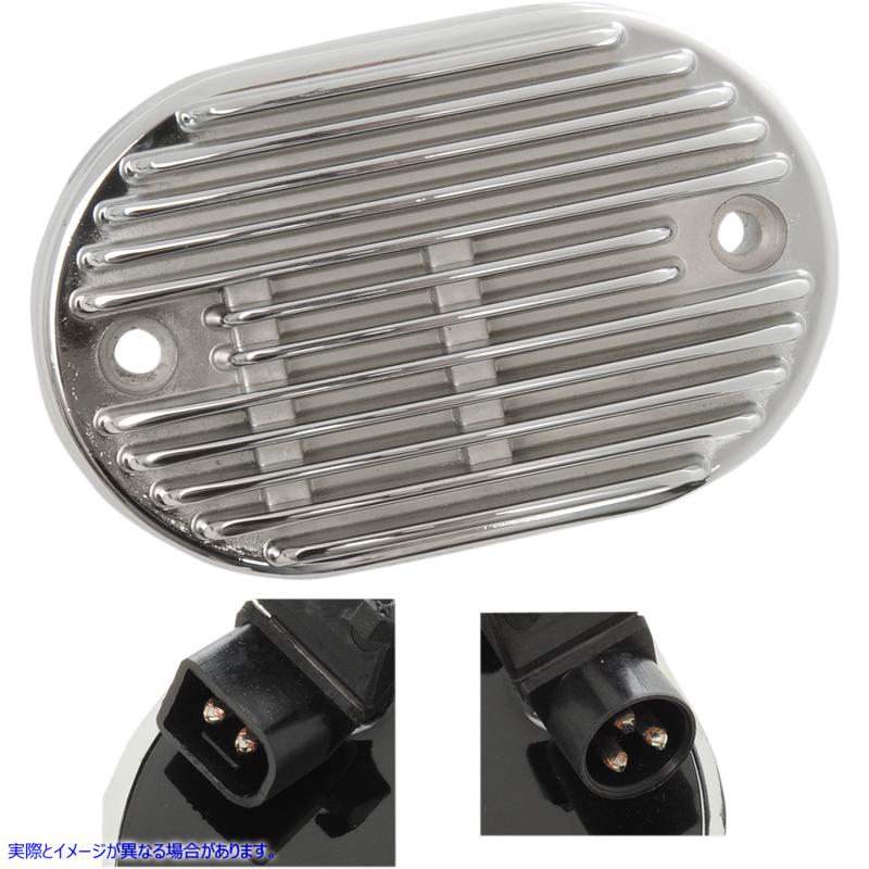 取寄せ プレミアム電圧レギュレータ ドラッグスペシャリティーズ Regulator - FX/FLST '08-'10 - Chrome 2112-1029 21121029