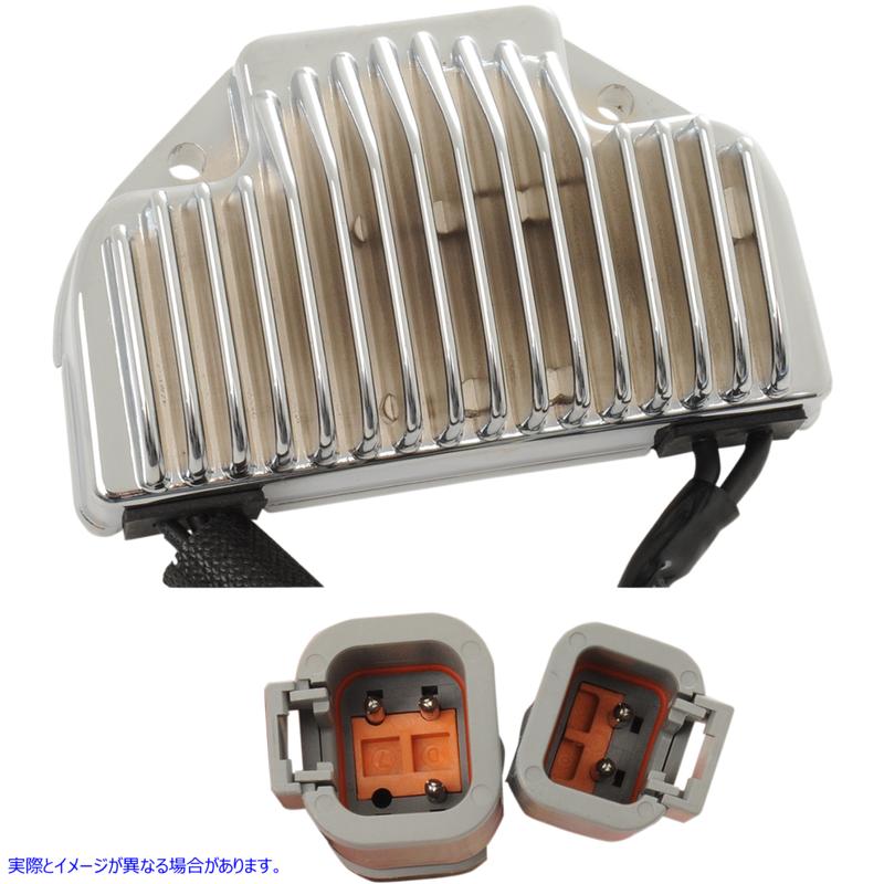取寄せ プレミアム電圧レギュレータ ドラッグスペシャリティーズ Regulator - FXD '06-'07 - Chrome 2112-1043 21121043