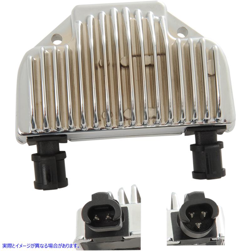 取寄せ プレミアム電圧レギュレータ ドラッグスペシャリティーズ Regulator - FXD '08-'17 - Chrome 2112-1045 21121045