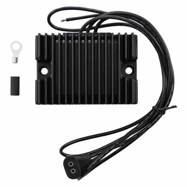 取寄せ プレミアム電圧レギュレータ ドラッグスペシャリティーズ Regulator - BT '76-'80 - Black 2112-1056 21121056