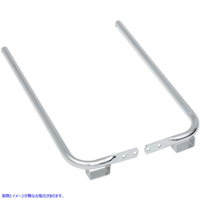 取寄せ サドルバッグはブラケットをサポートします ドラッグスペシャリティーズ Saddlebag Support Brackets - Chrome - FL '93-'08 3501-0602 35010602