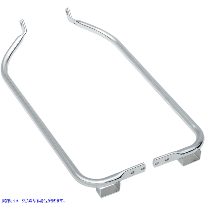 取寄せ サドルバッグはブラケットをサポートします ドラッグスペシャリティーズ Saddlebag Support Brackets - Chrome - FL '04-'08 3501-0603 35010603