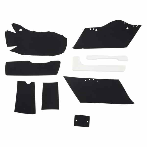取寄せ サドルバッグライニングキット ドラッグスペシャリティーズ Saddlebag Lining Kit - Black - FL '14-'22 3501-0943 35010943