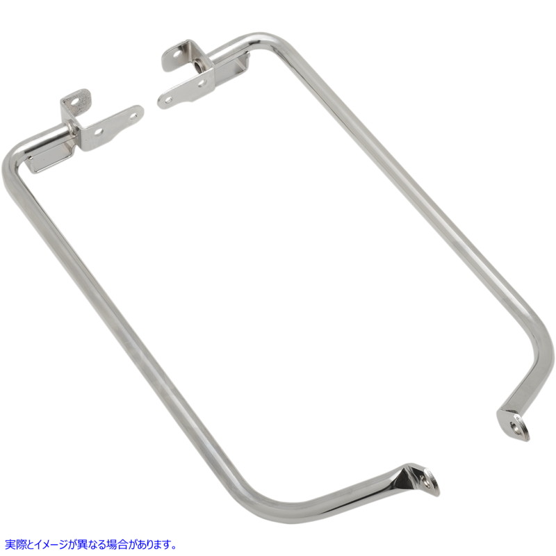 取寄せ サドルバッグはブラケットをサポートします ドラッグスペシャリティーズ Saddlebag Support Brackets - Chrome - FL '14-'23 3501-1041 35011041