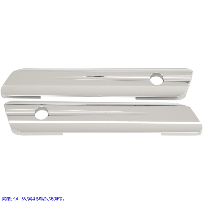 取寄せ サドルバッグヒンジカバー ドラッグスペシャリティーズ Hinge Covers - Chrome - FL '14-'24 3501-1087 35011087