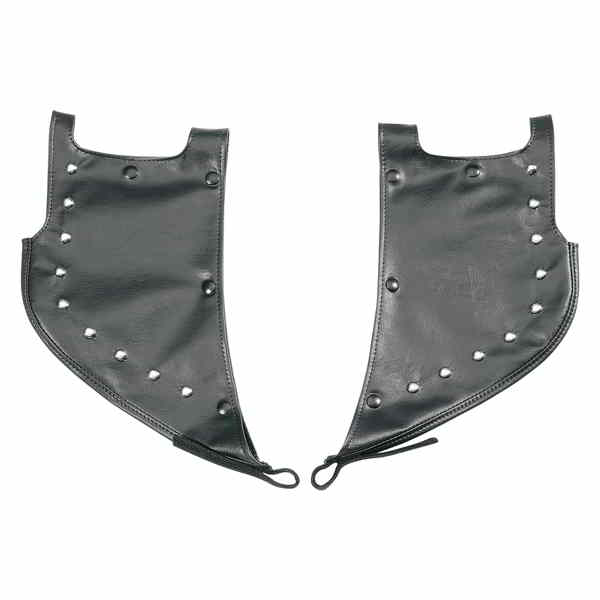 取寄せ Lindby Highway Barの低下 ドラッグスペシャリティーズ Studded Lower - Black - FLST 3550-0033 35500033