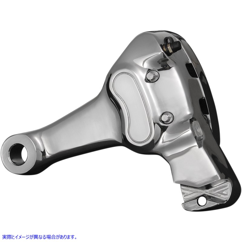 取寄せ クロム4ピストンブレーキキャリパー ドラッグスペシャリティーズ Rear Caliper - 4 Piston - '87-'99 7805-3040 78053040
