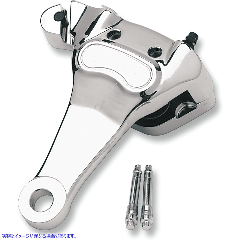 取寄せ クロム4ピストンブレーキキャリパー ドラッグスペシャリティーズ Rear Caliper - '00-'03 XL 7805-3044 78053044