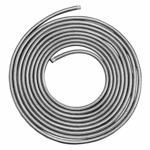 取寄せ ステンレス鋼の編組ホース ドラッグスペシャリティーズ Braided Oil/Fuel Hose - Stainless Steel - 5/16 x 25' DS-096613 DS096613