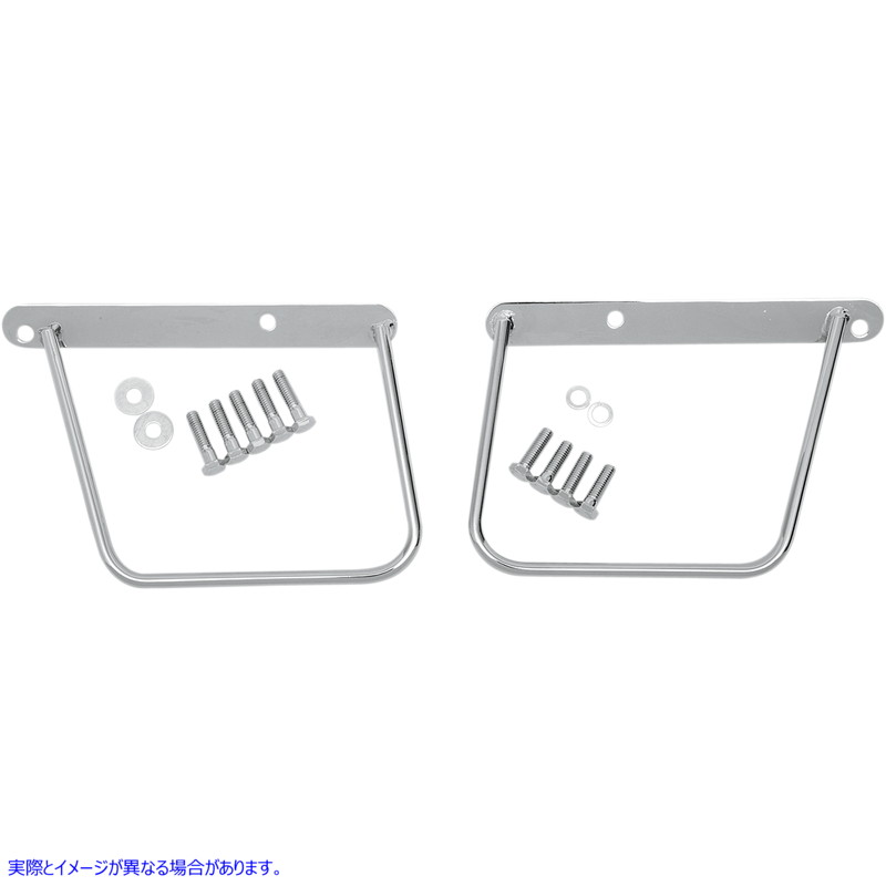 取寄せ クロムサドルバッグはブラケットをサポートします ドラッグスペシャリティーズ Saddlebag Support - FX/FL '84-'99 DS-110846 DS110846