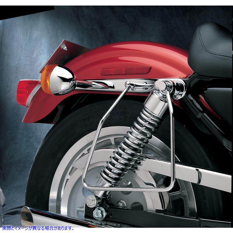 取寄せ クロムサドルバッグはブラケットをサポートします ドラッグスペシャリティーズ Saddlebag Support - XL '82-'93 DS-110852 DS110852