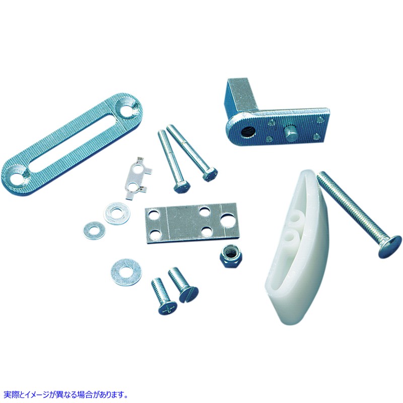 取寄せ プライマリチェーンアジャスターキット ドラッグスペシャリティーズ Chain Tensioner Mount - Big Twin DS-181201 DS181201