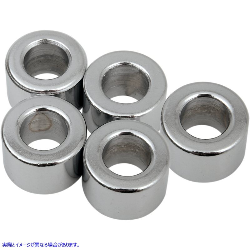 取寄せ 交換スペーサー ドラッグスペシャリティーズ Spacer - Chrome - 3/8 x 3/4 x 1/2 DS-190016 DS190016