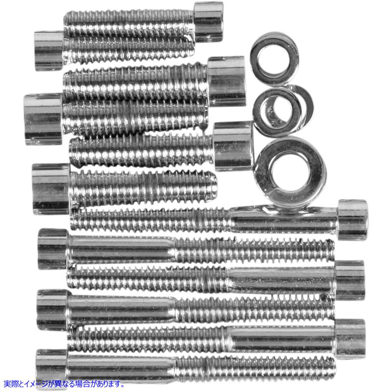 取寄せ ボルトセット ドラッグスペシャリティーズ Bolt Kit - Side Cover - Socket-Head - 5-Speed DS-190382S DS190382S