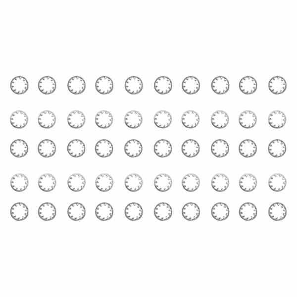 取寄せ 内部スターワッシャー ドラッグスペシャリティーズ Inside Washer - Star - Chrome - 3/8 DS-190508 DS190508