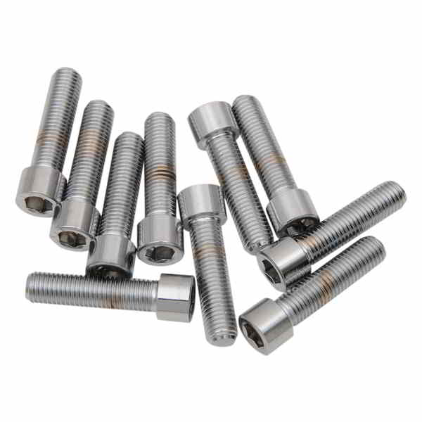 取寄せ ファインスレッドボルト ドラッグスペシャリティーズ Bolts - Socket-Head/Replacement - Smooth/Fine Thread - 5/16-24 x 1-1/2 - 10 Pack DS-190573S DS190573S