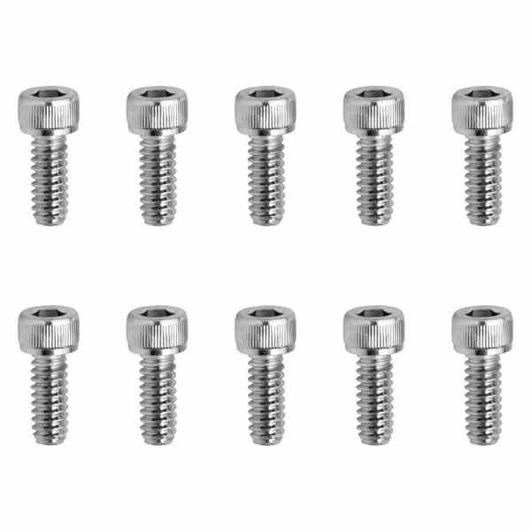 取寄せ ＃8＆＃10細かく粗いボルトの品揃え ドラッグスペシャリティーズ Bolts - Socket-Head - Replacement - Knurled/Coarse Thread - #10-24 x 1/2 - 10 Pack DS-190587 DS190587