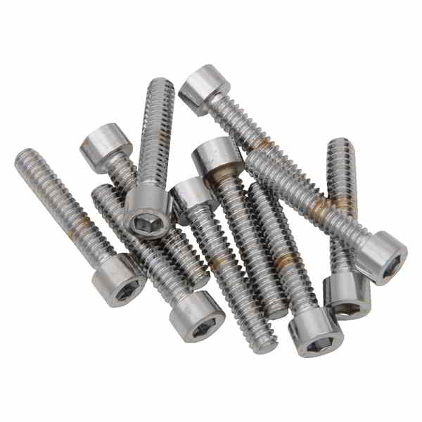 取寄せ ＃8＆＃10細かく粗いボルトの品揃え ドラッグスペシャリティーズ Bolts - Socket-Head - Replacement - Smooth/Coarse Thread - #10-24 x 1-1/4 - 10 Pack DS-190591S DS190591S