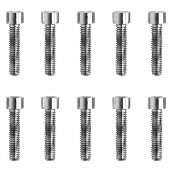 取寄せ ＃8＆＃10細かく粗いボルトの品揃え ドラッグスペシャリティーズ Bolts - Socket-Head - Replacement - Smooth/Fine Thread - #10-32 x 7/8 - 10 Pack DS-190598S DS190598S