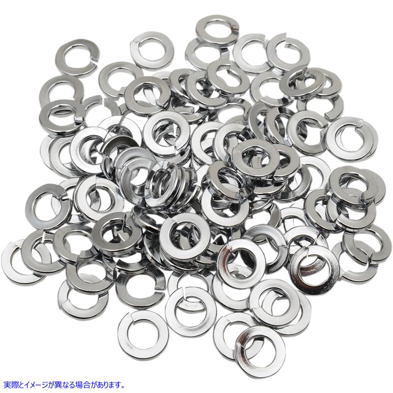 取寄せ ワッシャー ドラッグスペシャリティーズ Washers - Lock - 1/4 - Chrome DS-190651 DS190651