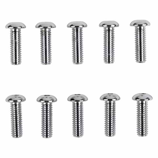取寄せ 交換ボタンヘッドボルト ドラッグスペシャリティーズ Bolts - Button Head/Replacement - 5/16-18 x 1 - 10 Pack DS-190838 DS190838