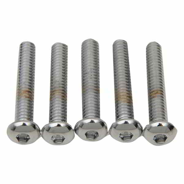 取寄せ 交換ボタンヘッドボルト ドラッグスペシャリティーズ Bolts - Button Head/Replacement - 1/4-20 x 1-1/2 - 5 Pack DS192321 DS192321
