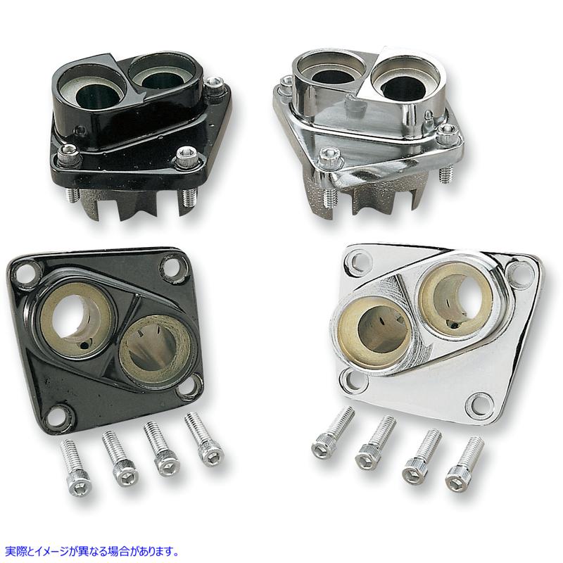 取寄せ リフターブロック ドラッグスペシャリティーズ Lifter Block - Black - Shovelhead DS-194024 DS194024