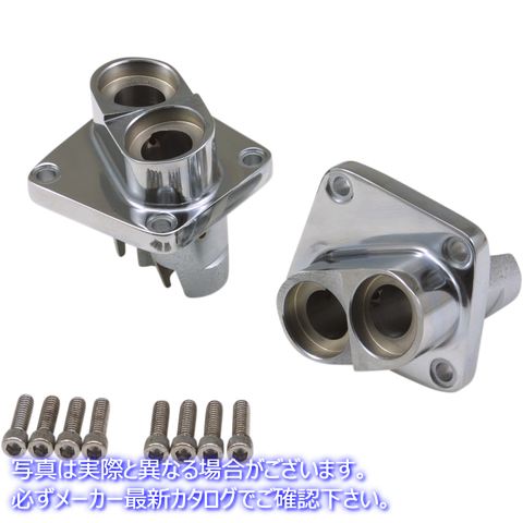 取寄せ リフターブロック ドラッグスペシャリティーズ Lifter Block - Chrome - Shovelhead DS-194025 DS194025