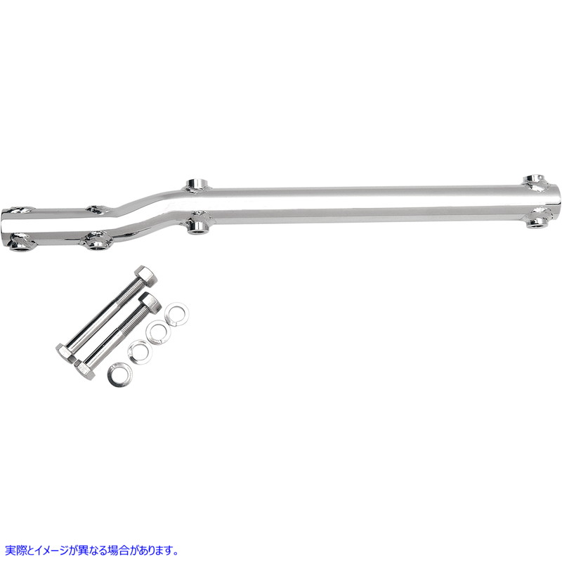 取寄せ クロム右側マフラーのサポート ドラッグスペシャリティーズ Muffler Support Bracket - Chrome DS-209923 DS209923