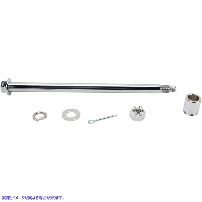 取寄せ クロム車軸キット ドラッグスペシャリティーズ Axle Kit - Rear - Chrome - '86-'99 ST DS-223049 DS223049